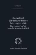 Husserl und Die Transzendentale Intersubjektivitt