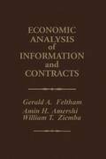 Economic Analysis of Information and Contracts