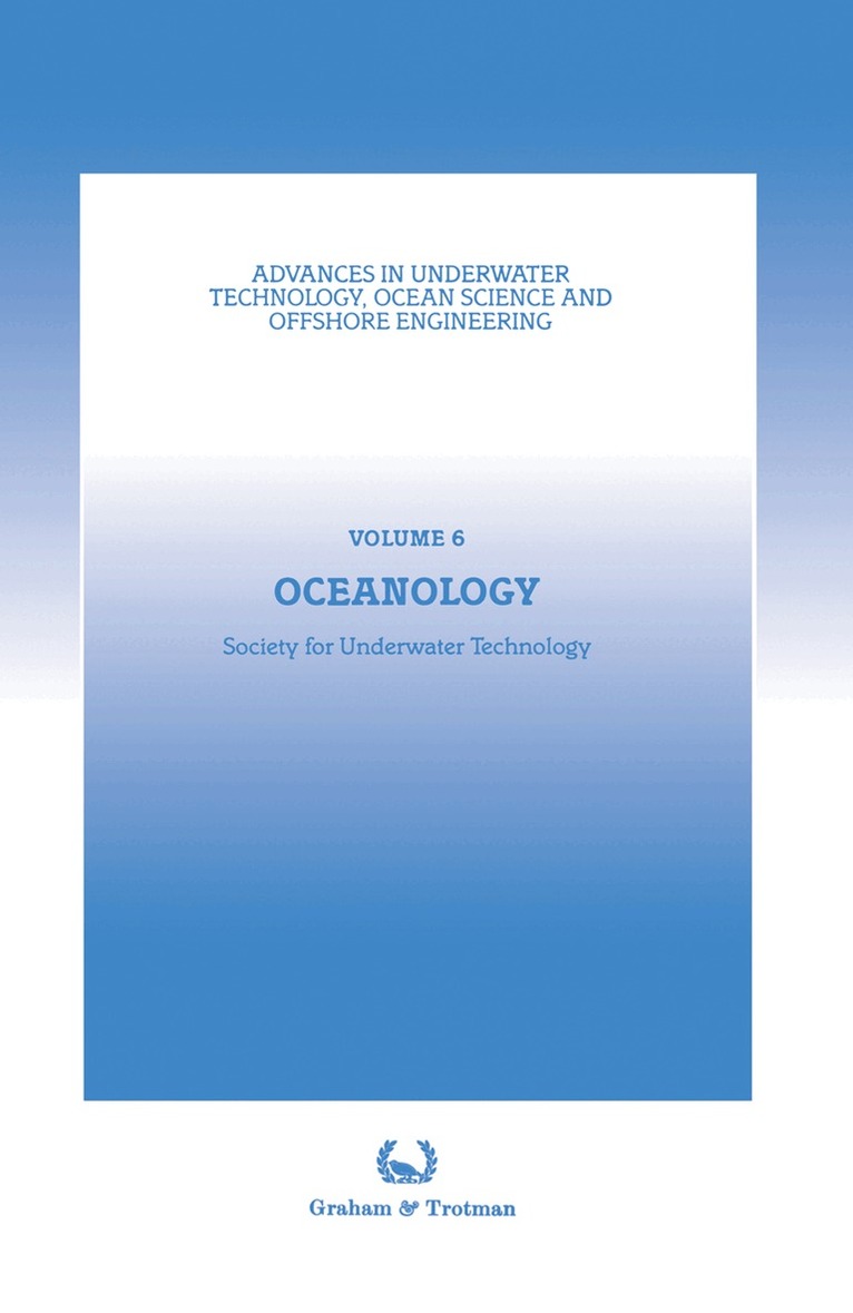 Society for Underwater Technology (SUT) - Oceanology, Häftad