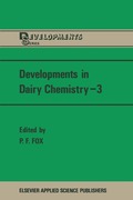 Developments in Dairy Chemistry-3