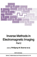 Inverse Methods in Electromagnetic Imaging
