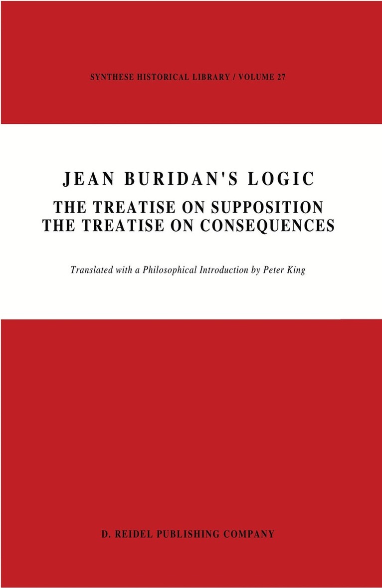 Jean Buridan’s Logic, Häftad