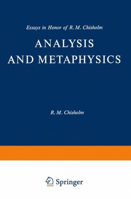 Keith Lehrer - Analysis and Metaphysics, E-bok