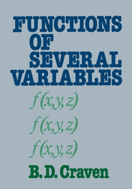 B. Craven - Functions of several variables, E-bok