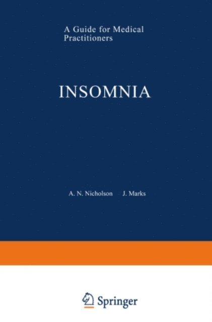 J. Marks, A.N. Nicholson - Insomnia, E-bok