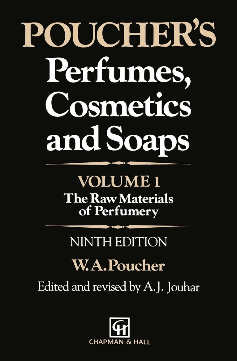 G. Howard, H. Butler, A.J. Jouhar, W.A. Poucher - Poucher’s Perfumes, Cosmetics and Soaps, Häftad