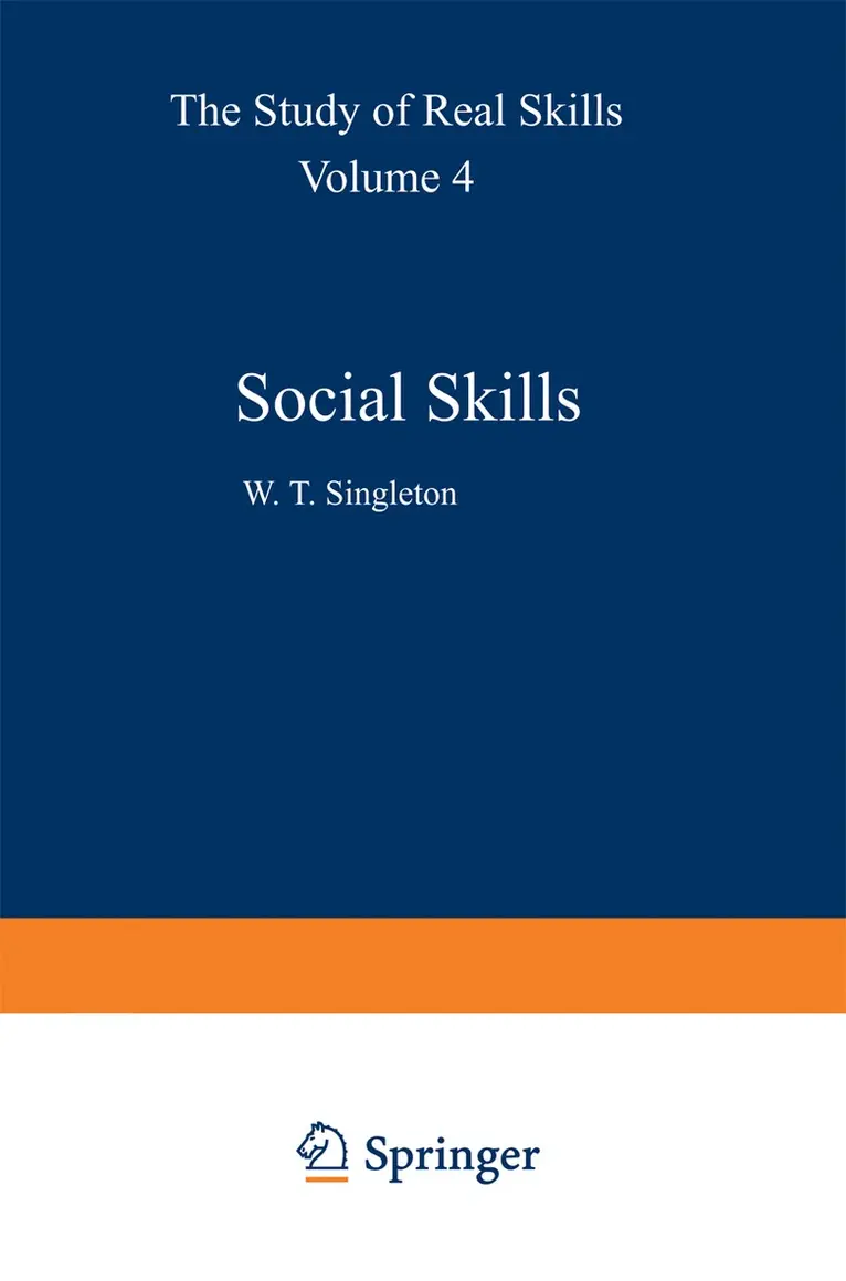 W.T. Singleton - Social Skills, Häftad. Tillgänglighet: Lägg i varukorg