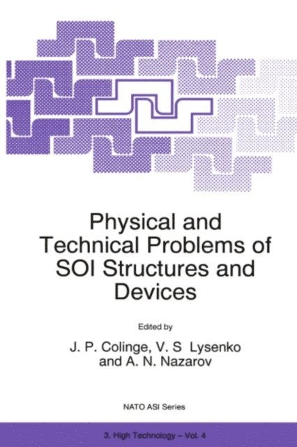 Alexei N. Nazarov, Vladimir S. Lysenko, J.-P. Colinge - Physical and Technical Problems of SOI Structures and Devices, E-bok