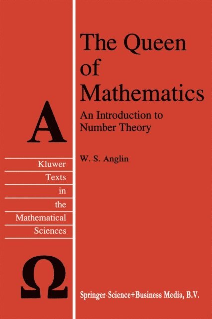 W.S. Anglin - Queen of Mathematics, E-bok