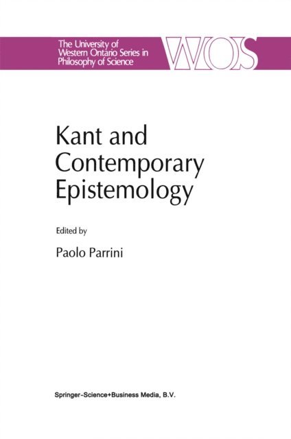 P. Parrini - Kant and Contemporary Epistemology, E-bok