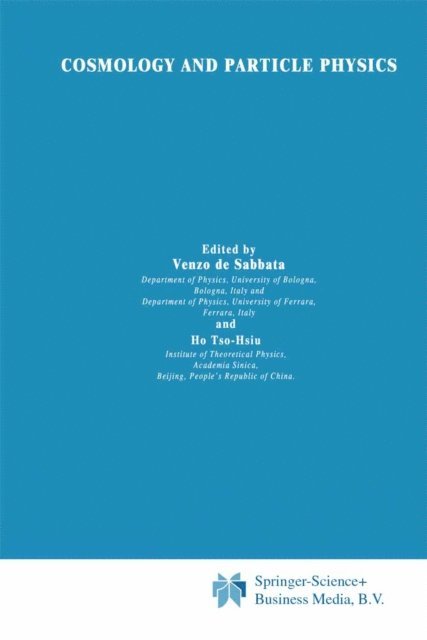 Ho Tso-Hsiu, V. de Sabbata - Cosmology and Particle Physics, E-bok