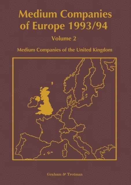 R. Whiteside - Medium Companies of Europe 1993/94, E-bok