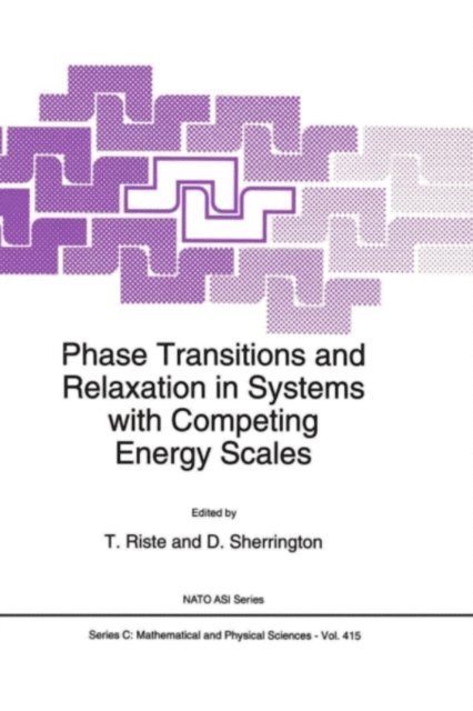 David Sherrington, T. Riste - Phase Transitions and Relaxation in Systems with Competing Energy Scales, E-bok