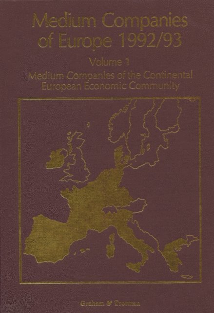 R. Whiteside - Medium Companies of Europe 1992/93, E-bok