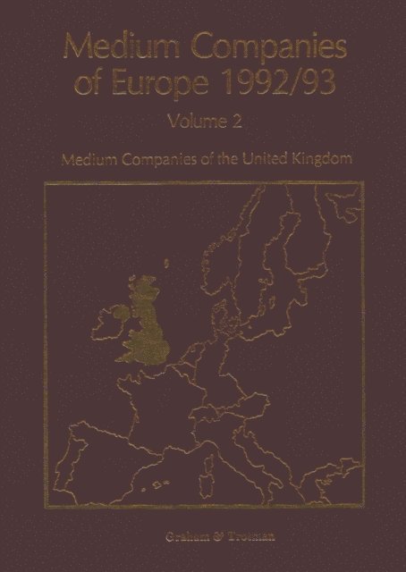 R. Whiteside - Medium Companies of Europe 1992/93, E-bok