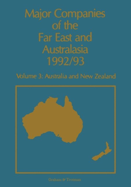 J. Carr - Major Companies of The Far East and Australasia 1992/93, E-bok