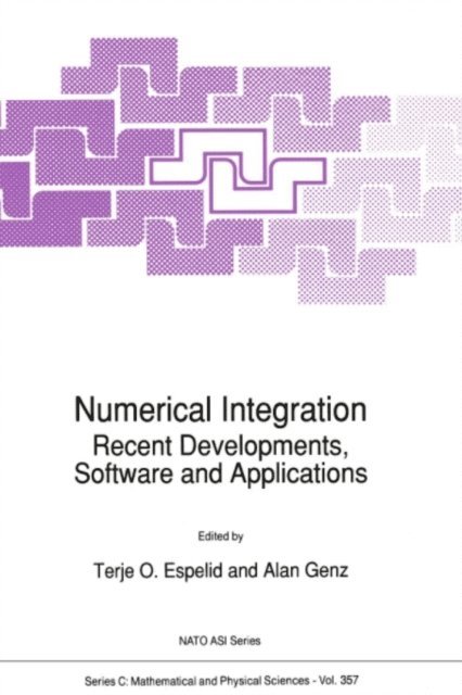 Alan Genz, T.O. Espelid - Numerical Integration, E-bok