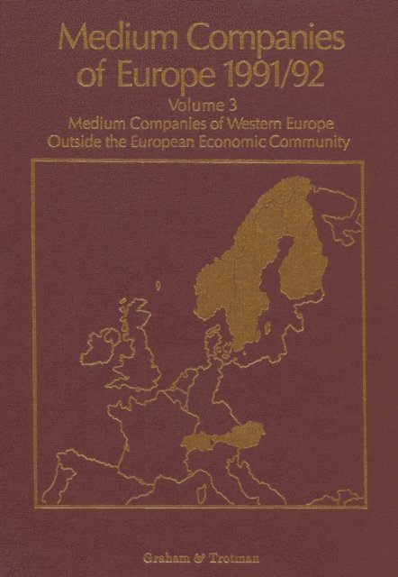 J. Forsyth, R. Whiteside - Medium Companies of Europe 1991-92, E-bok