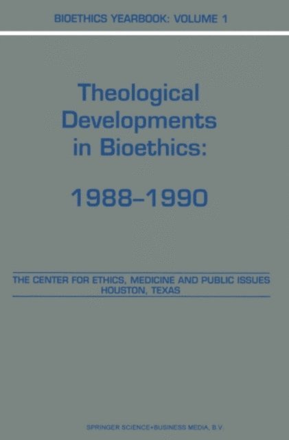 Laurence B. McCullough, H. Tristram Engelhardt Jr., B.A. Lustig, B.A. Brody - Bioethics Yearbook, E-bok