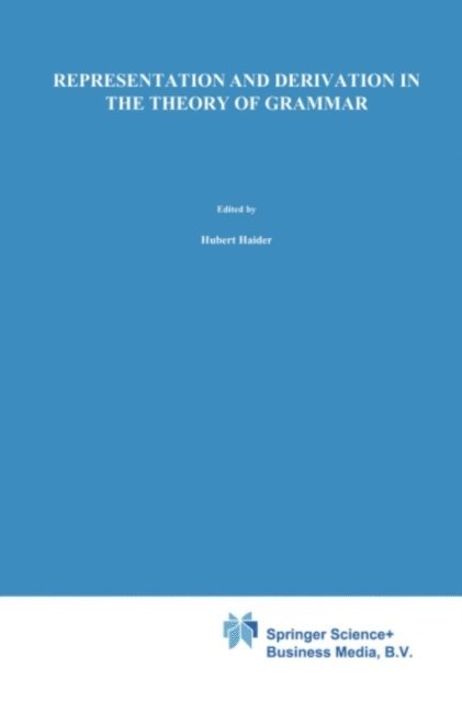 K. Netter, H. Haider - Representation and Derivation in the Theory of Grammar, E-bok