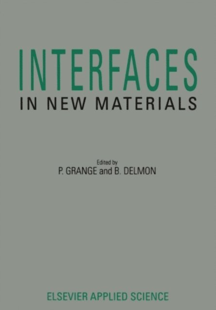 B. Delmon, P. Grange - Interfaces in New Materials, E-bok