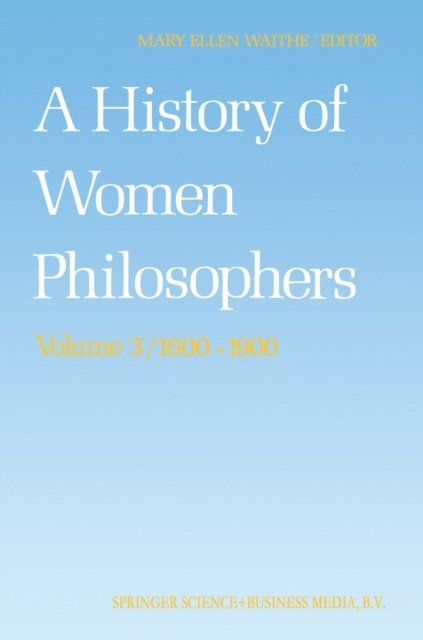 M.E. Waithe - History of Women Philosophers, E-bok