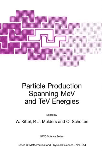 O. Scholten, P.J. Mulders, W. Kittel - Particle Production Spanning MeV and TeV Energies, E-bok