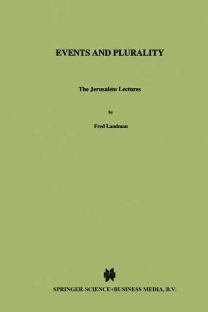 Fred Landman - Events and Plurality, E-bok
