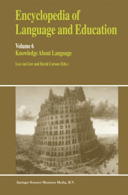 P. Corson, Leo van Lier - Encyclopedia of Language and Education, E-bok