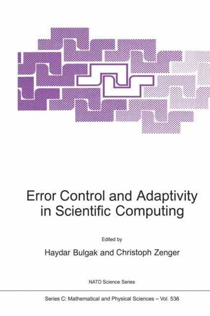 Christoph Zenger, Haydar Bulgak - Error Control and Adaptivity in Scientific Computing, E-bok