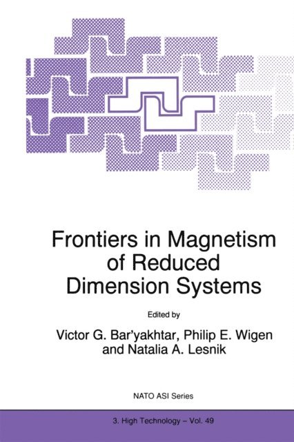P.E. Wigen, Victor G. Bar'yakhtar - Frontiers in Magnetism of Reduced Dimension Systems, E-bok