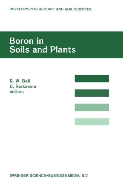 Benjavan Rerkasem, R.W. Bell - Boron in Soils and Plants, E-bok