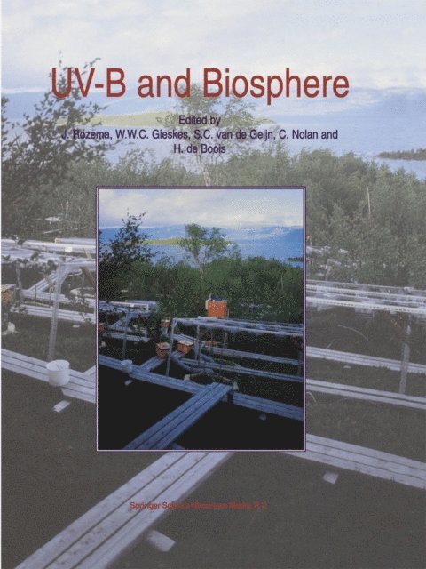 H. de Boois, C. Nolan, S.C. van de Geijn, W.W.C. Gieskes, Jelte Rozema - UV-B and Biosphere, E-bok