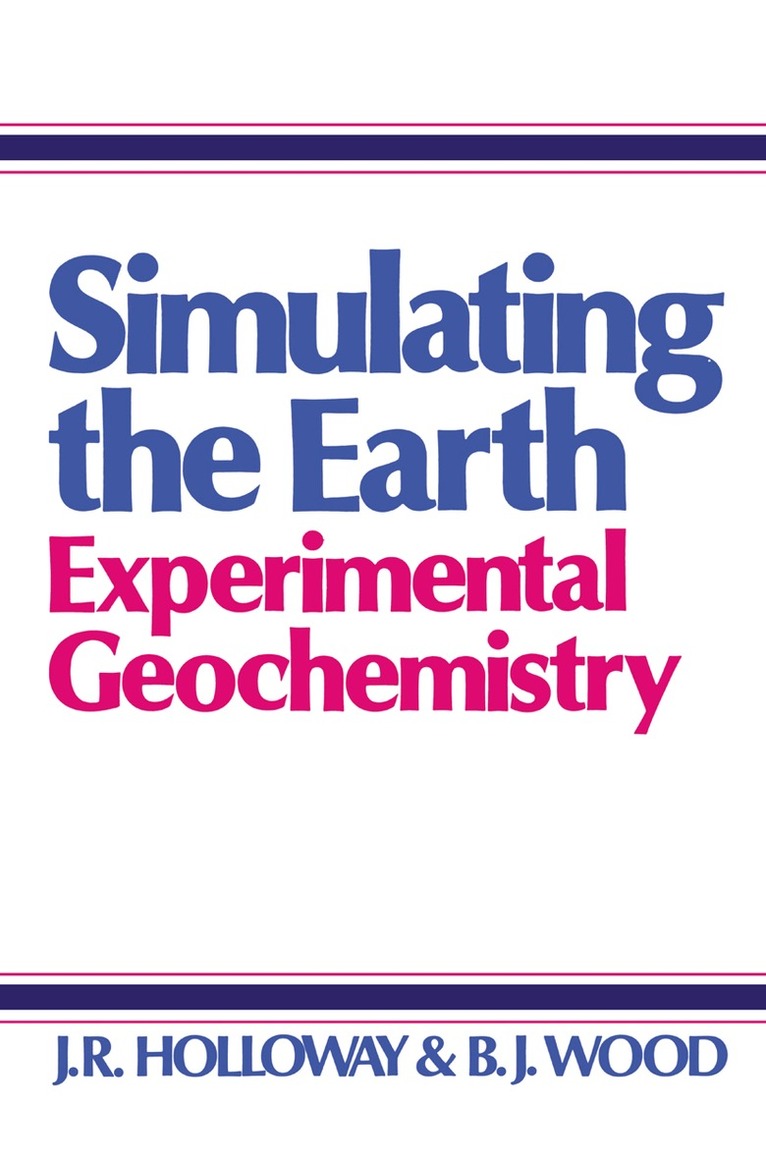 J. Holloway - Simulating the Earth, Häftad. Tillgänglighet: Lägg i varukorg