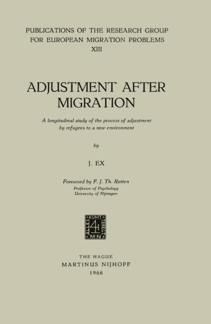 J. Ex - Adjustment After Migration, E-bok