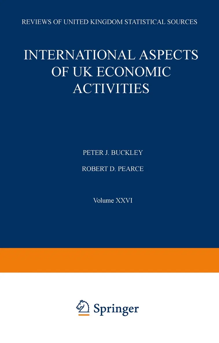 P. Buckley, R.D. Pearce - International Aspects of UK Economic Activities, Häftad. Tillgänglighet: Lägg i varukorg