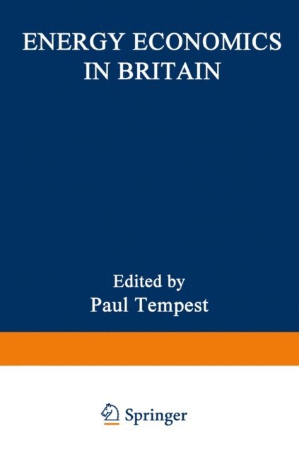 Paul Tempest - Energy Economics in Britain, E-bok. Tillgänglighet: Lägg i varukorg