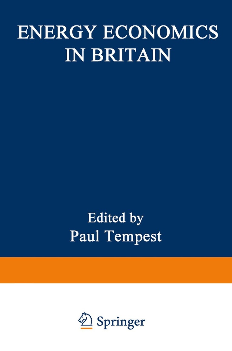 Paul Tempest - Energy Economics in Britain, Häftad. Tillgänglighet: Lägg i varukorg