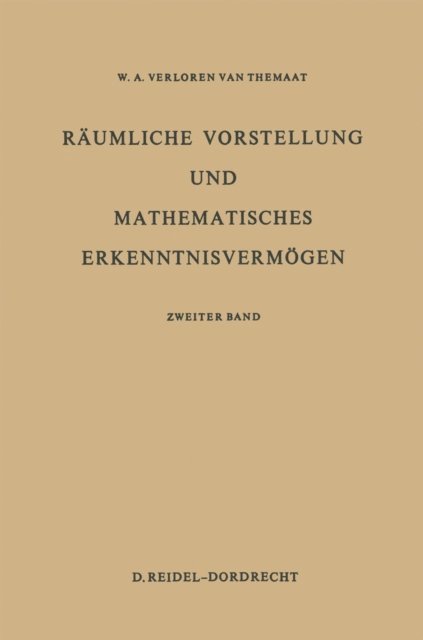 P. VerLoren van Themaat - Räumliche Vorstellung und Mathematisches Erkenntnisvermögen, E-bok