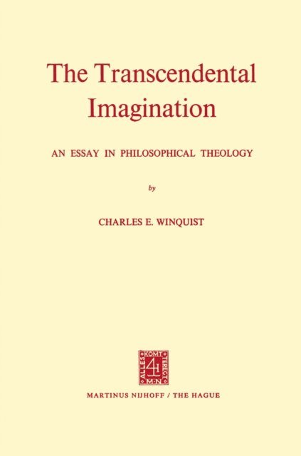 Charles E. Winquist - transcendental imagination, E-bok