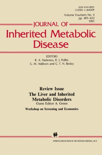 A. Green - Journal of Inherited Metabolic Disease, E-bok