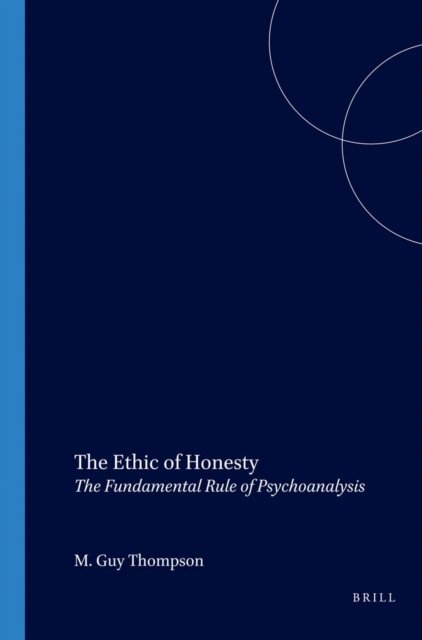 M. Guy Thompson - Ethic of Honesty, E-bok