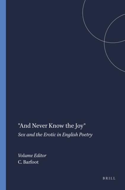 &quote;And Never Know the Joy&quote;, E-bok