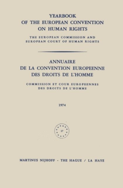 Council of Europe Staff - Yearbook of the European Convention on Human Rights / Annuaire de la Convention Europeenne des Droits de l'Homme, E-bok