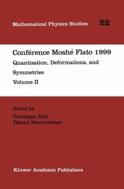Daniel Sternheimer, Giuseppe Dito - Conference Moshe Flato 1999, E-bok