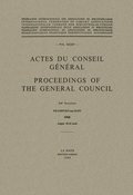 Actes du Conseil Gnral / Proceedings of the General Council