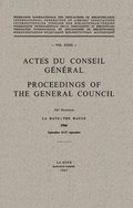 Actes du Conseil Gnral / Proceedings of the General Council