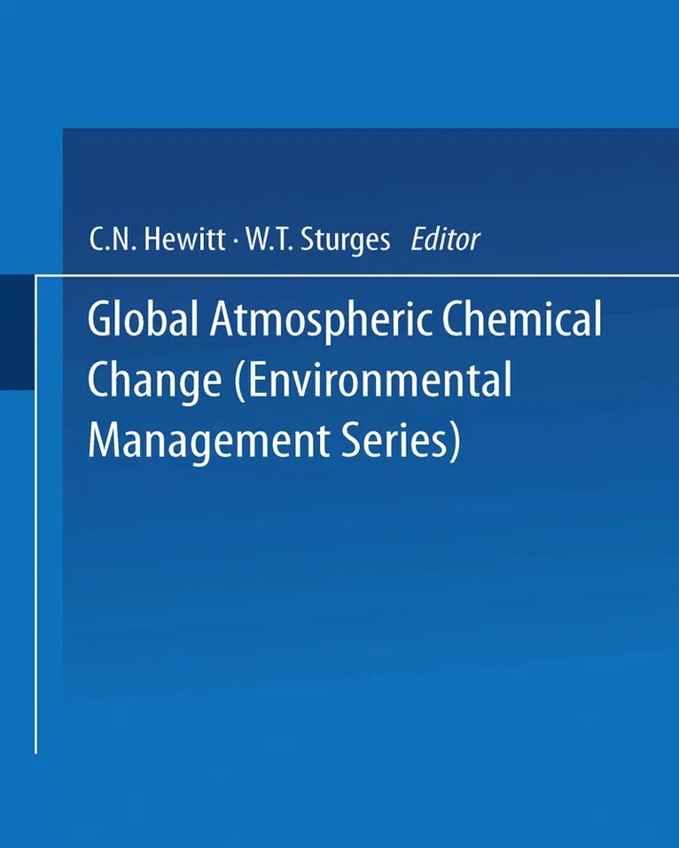 C.N. Hewitt, W.T. Sturges - Global Atmospheric Chemical Change, Häftad. Tillgänglighet: Lägg i varukorg