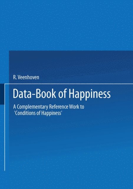 R. Veenhoven - Data-Book of Happiness, E-bok