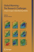 Global Warming - The Research Challenges